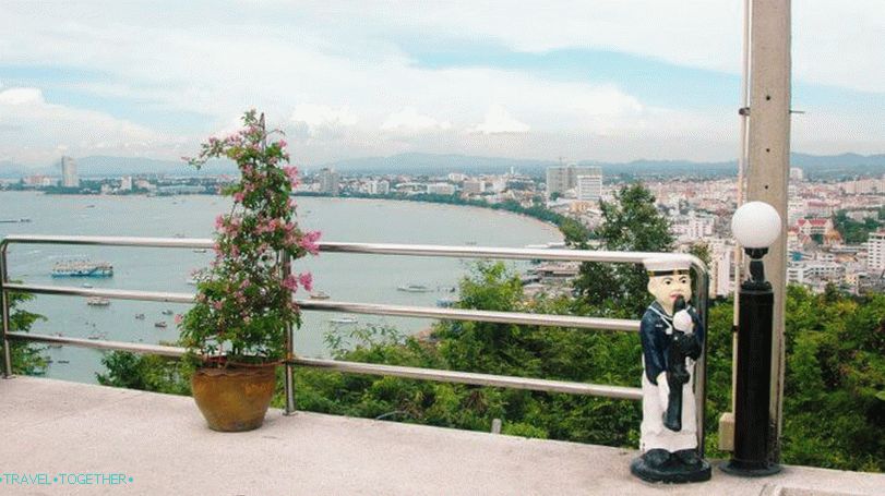 Pattaya hlediska - Velký Buddha Hill