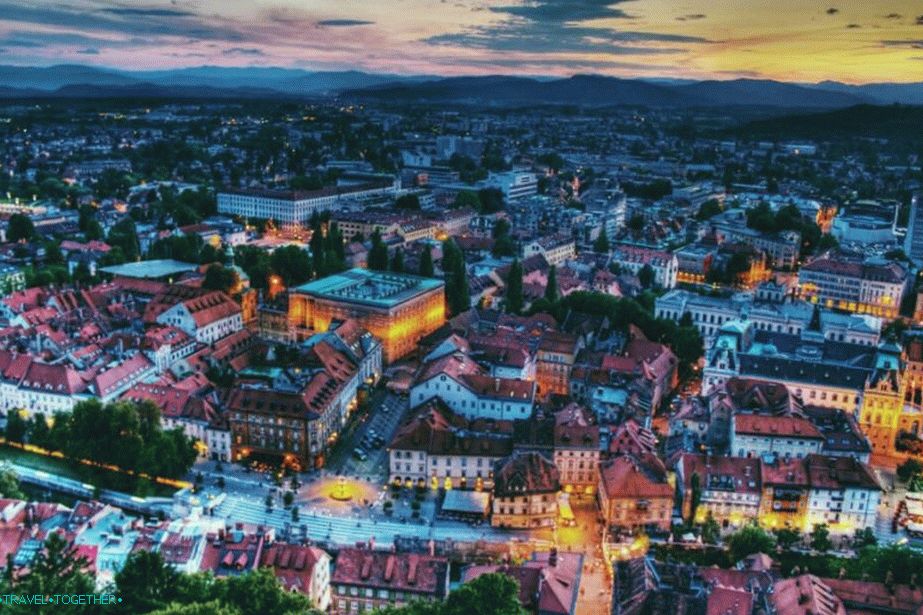 Panorama Lublaně