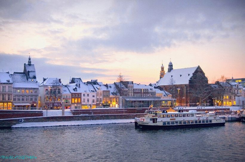 Sníh v Maastrichtu