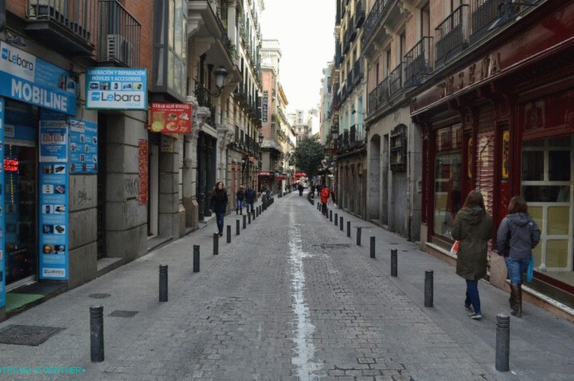 Ulice v Madridu