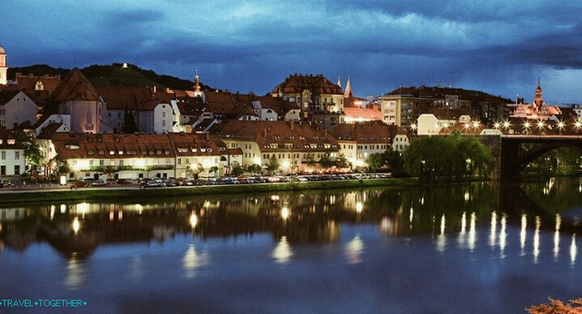Maribor v noci