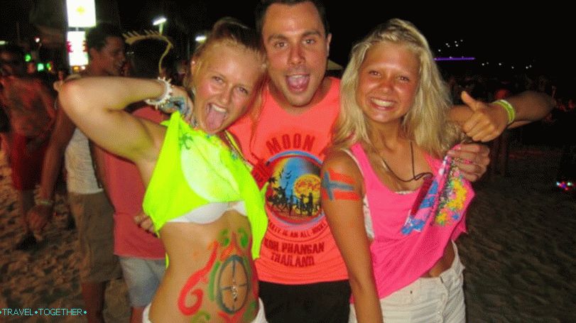 Full Moon Party na Koh Phanganu
