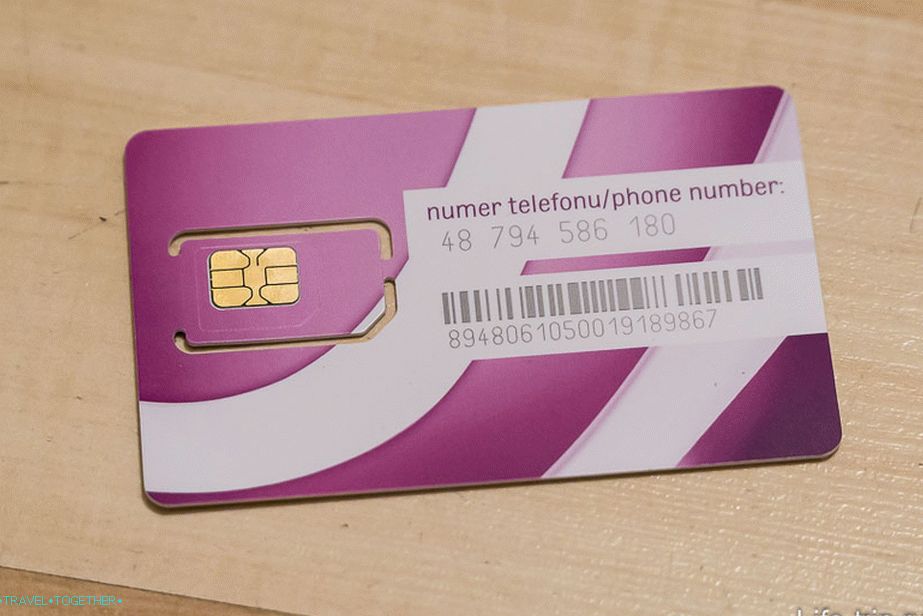 Na druhé straně je vaše telefonní číslo, kde +48 je kód země.