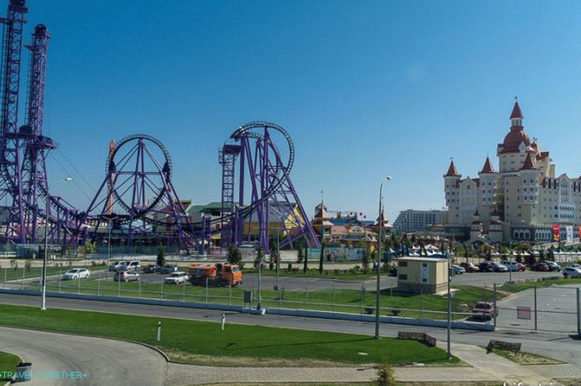 Soči park poblíž olympijského parku