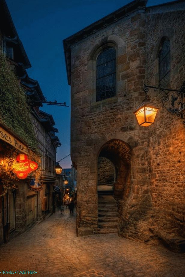 Ulice Mont Saint-Michel