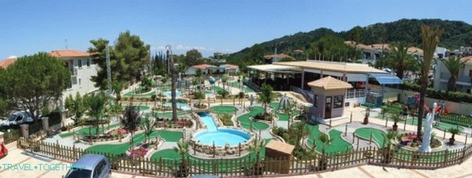 Minigolf na Zakynthosu