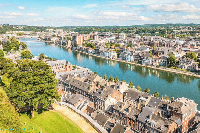 Panorama of Namur