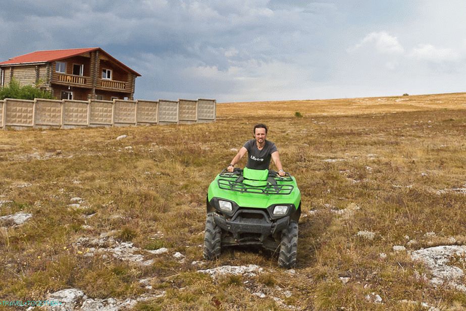 ATV jakýkoli povrch na rameni