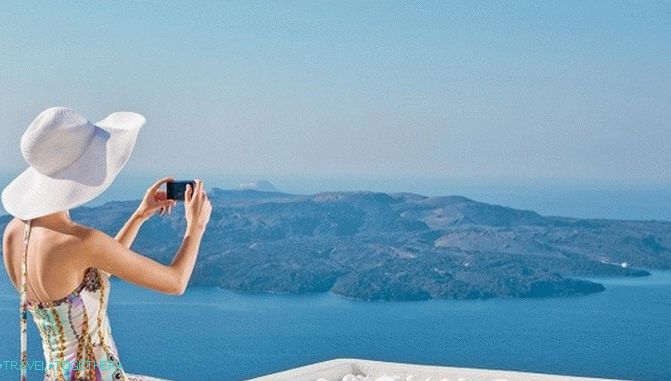 co fotografovat na santorini