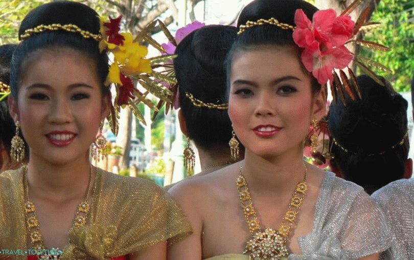 Thajské dívky