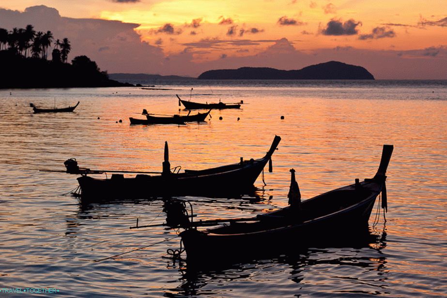 Západy slunce Phuket
