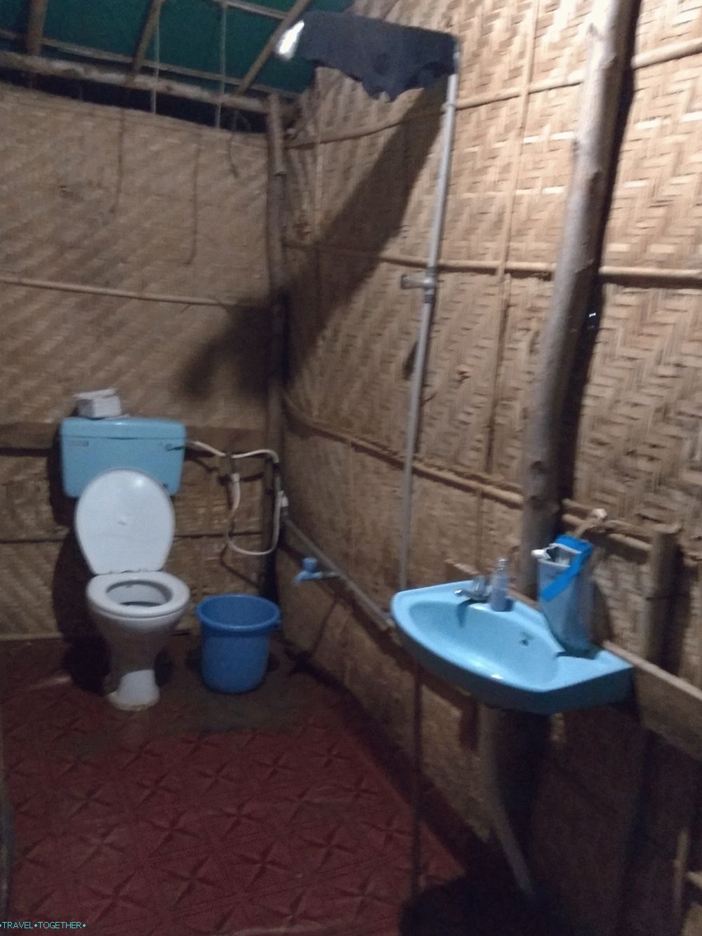 Koupelna v Goa