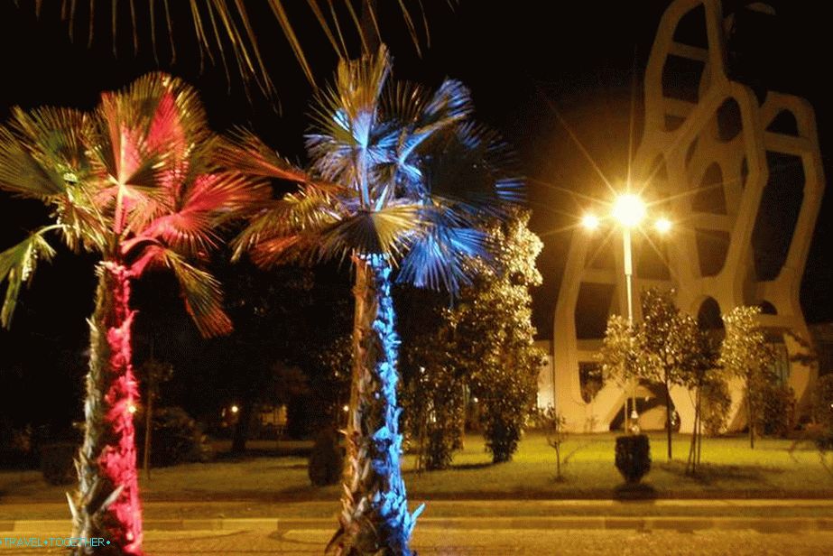 V noci uvidíte úplně jiné Batumi, jasné a hlučné
