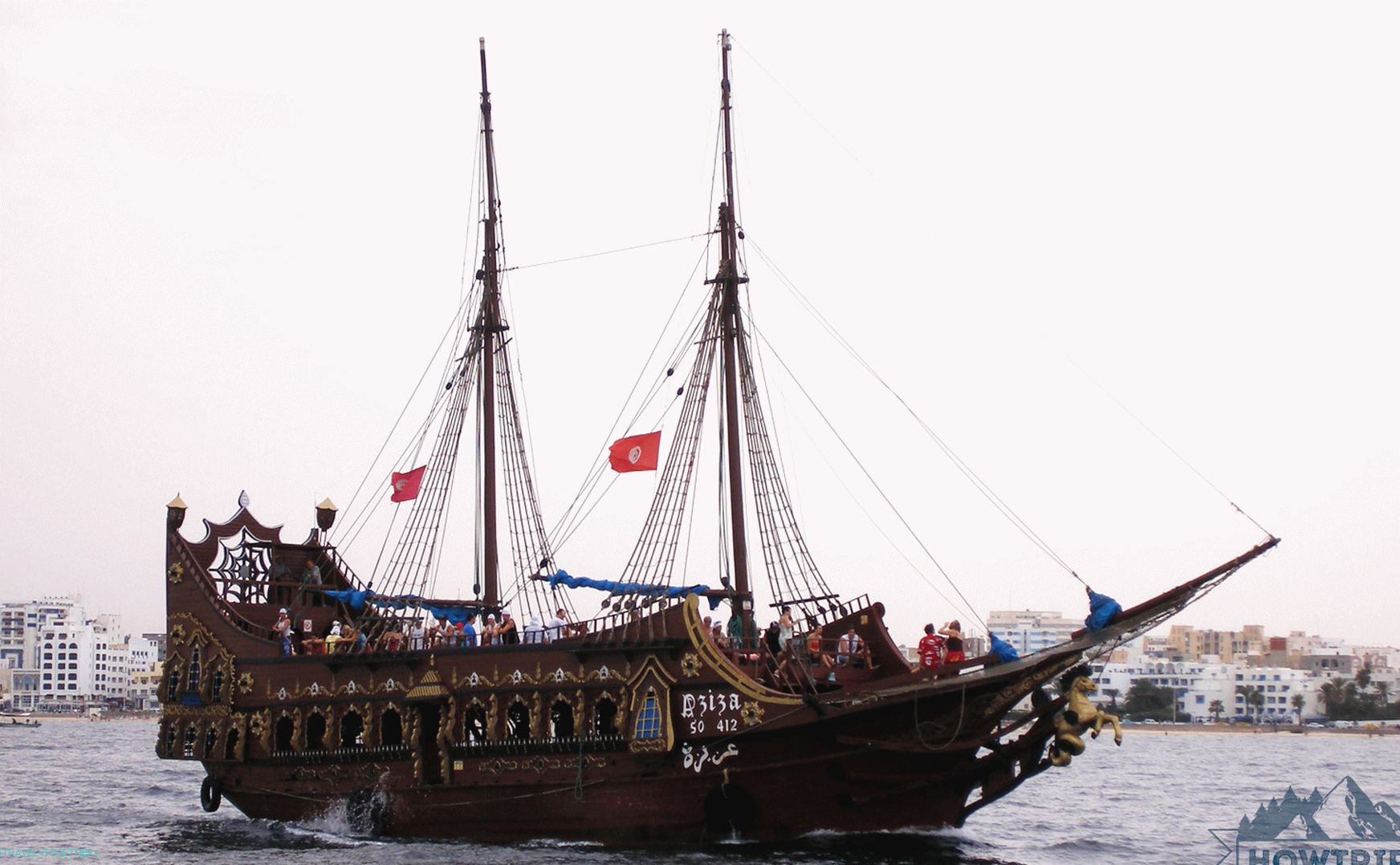 Moře v Tunisku
