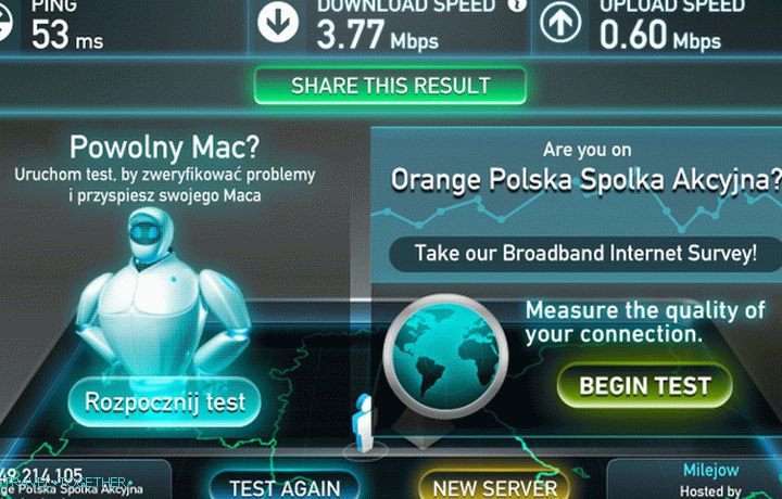Rychlost WiFi je docela