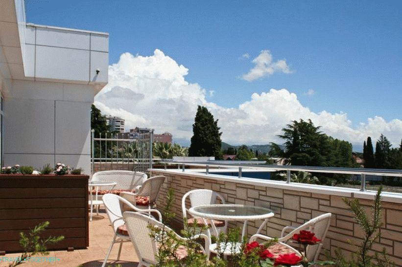 Hotely v Adleru u moře - seznam levných a nejlépe hodnocených