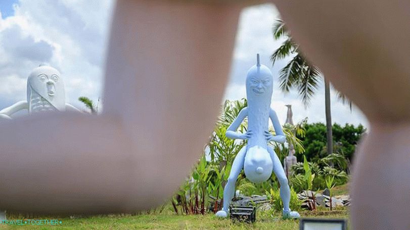 Park erotických soch v Pattaya