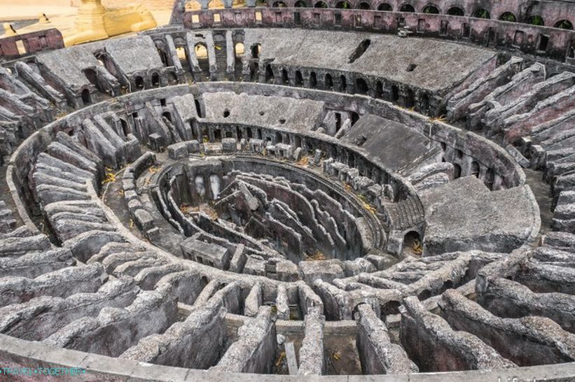 Park Mini Siam v Pattayi - světové mini památky