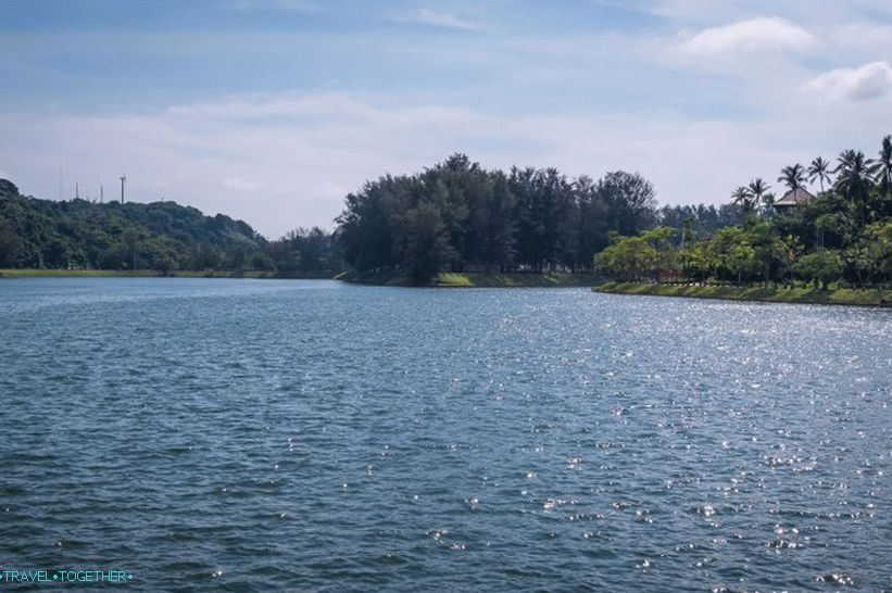 Nai, Harn, park, do, Phuket, blízký, Nai, Harn, pláž