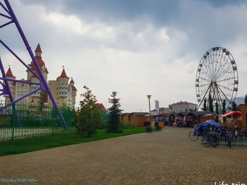 Zábavní park v Soči - plnohodnotný zábavní park