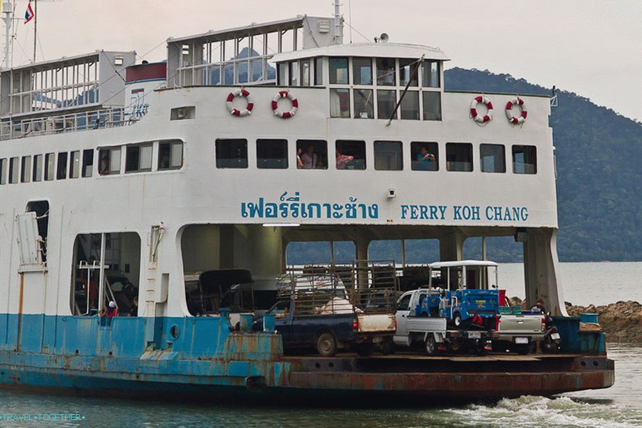 Trajekt do Koh Chang