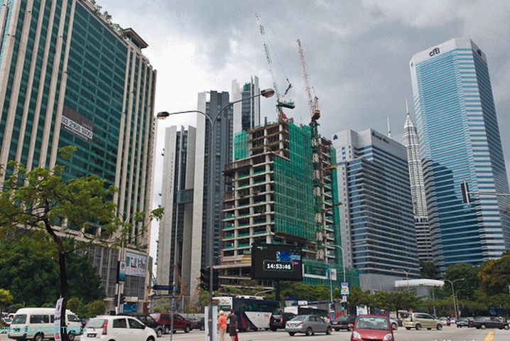 Moderní město Kuala Lumpur