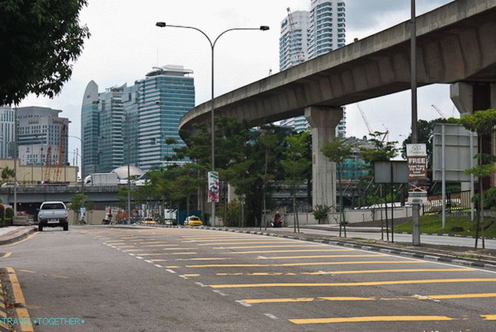 Moderní město Kuala Lumpur