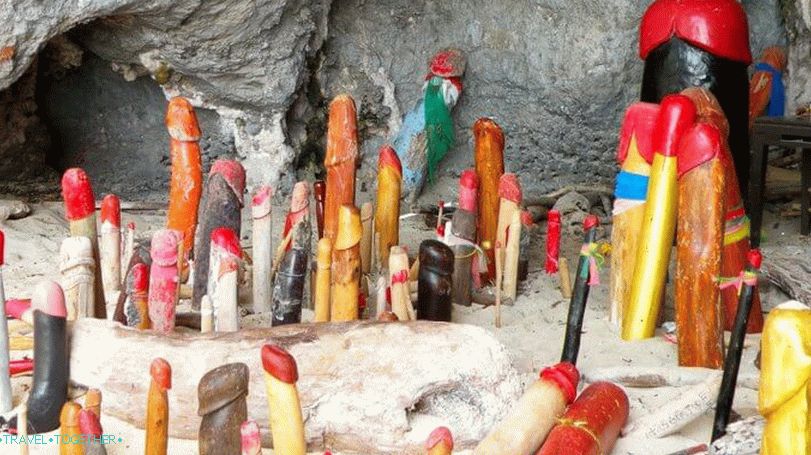 Jeskyně Phallus v Krabi