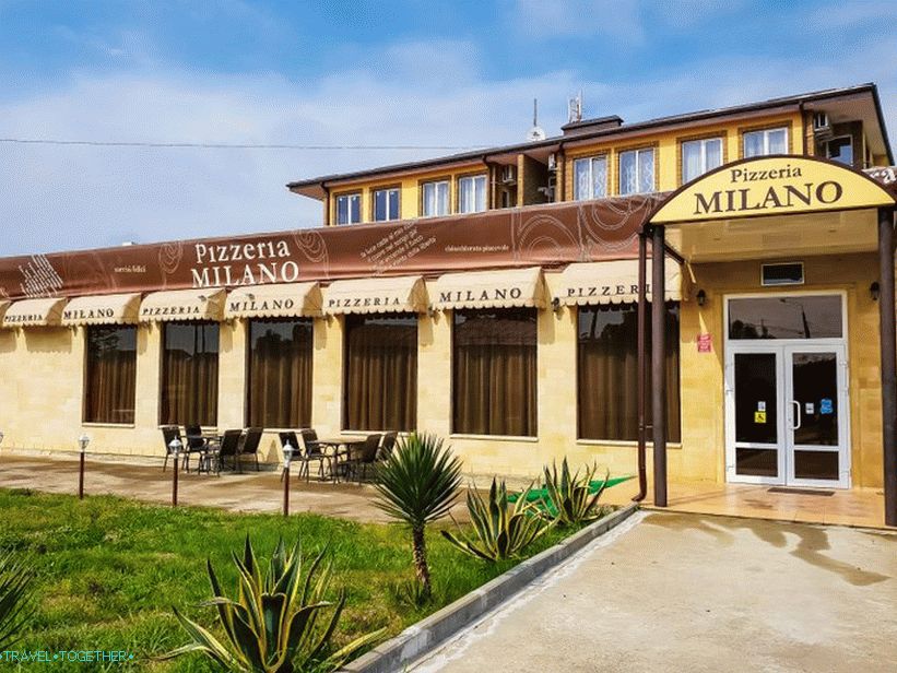 Milanovo pizzerie v Adleru