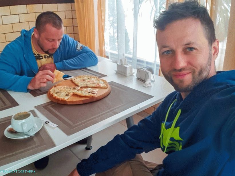 Pizzeria Milano - nepříjemné, ale chutné místo v Adleru