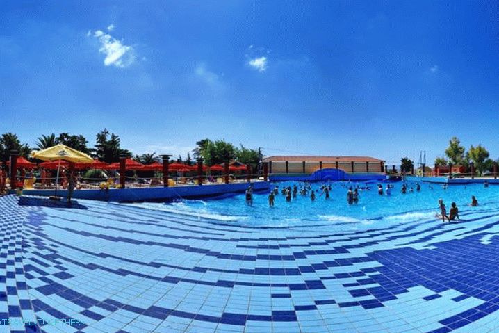 Odpočinek pro děti, Water City Water Park na Krétě