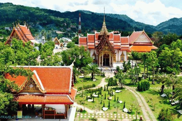 Počasí v Phuketu v prosinci - Wat Chalong