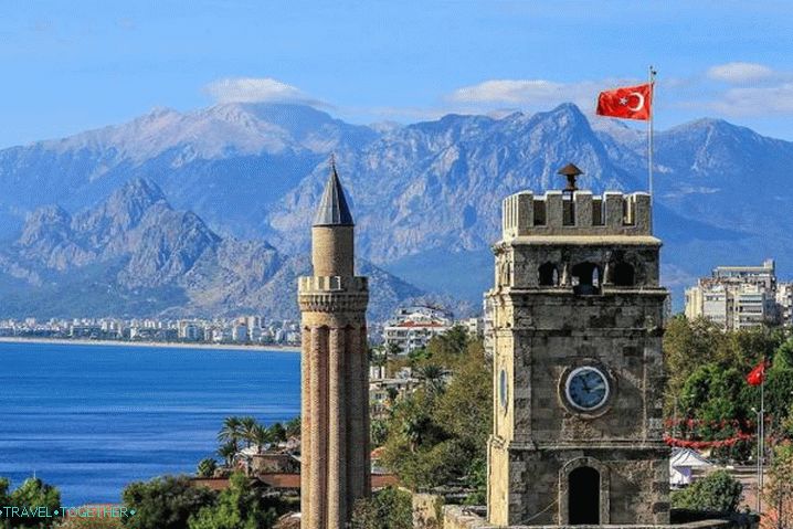 Antalya v září
