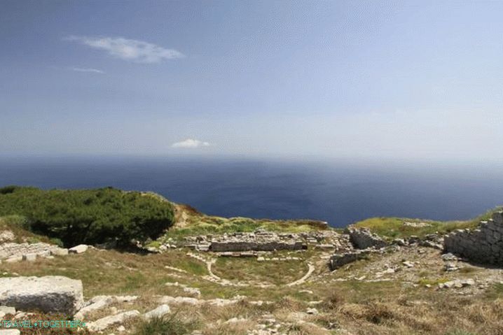 Santorini, archeologická rezervace Akrotiri