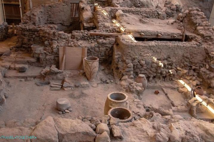 Řecko Santorini Akrotiri