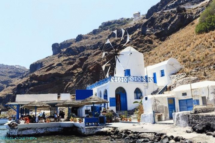 Řecko Santorini Nea Kameni