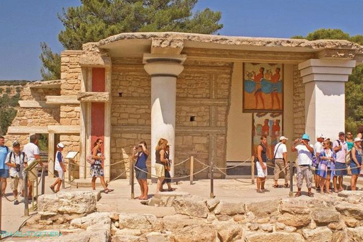 Řecko Kréta Knossos