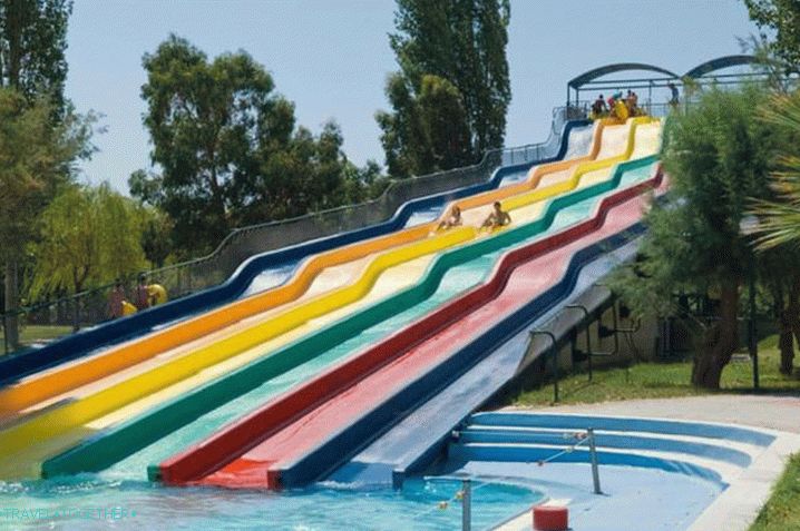 Prázdniny s dětmi v Soluni, vodní park Waterland 