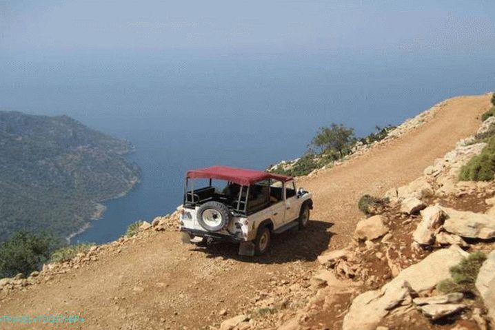 Co dělat v Side, Jeeps v Safari