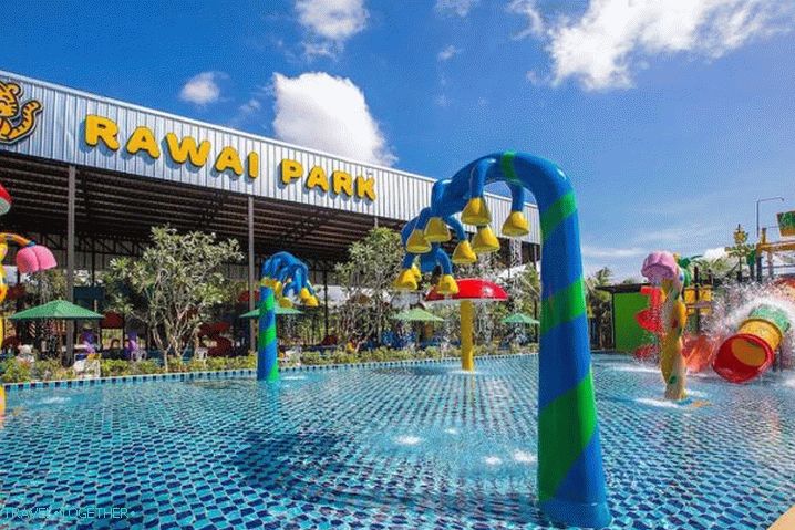 Phuket, děti, Rawai park 