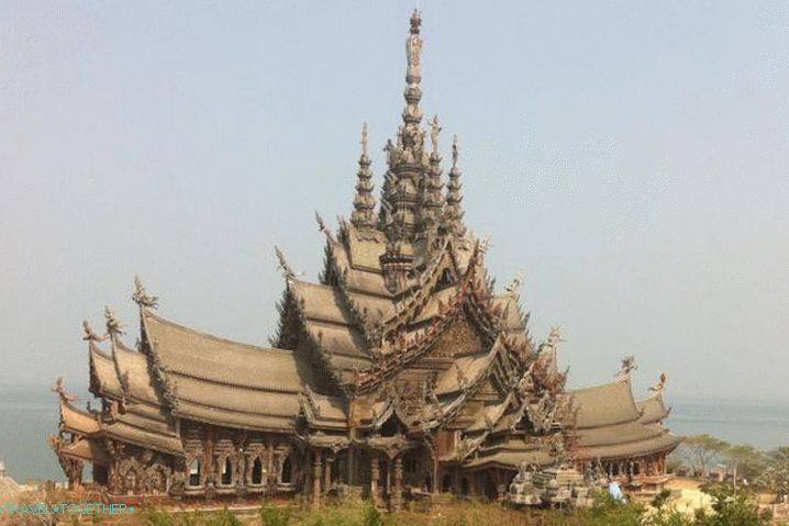 Thajsko Pattaya chrám pravdy