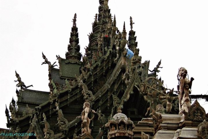 Thajsko Pattaya chrám pravdy
