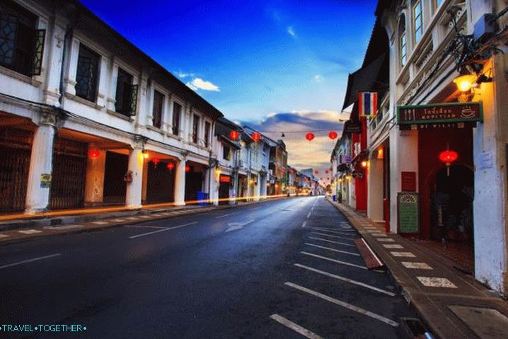 Phuket, Staré město Phuket