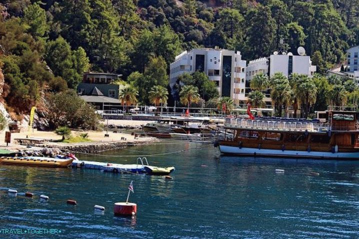 Počasí v Marmarisu v srpnu - Turunc Bay