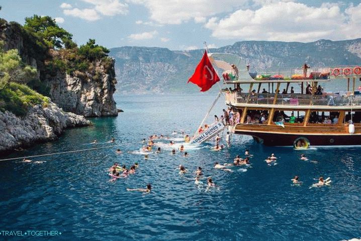 Marmaris, Kleopatra Island