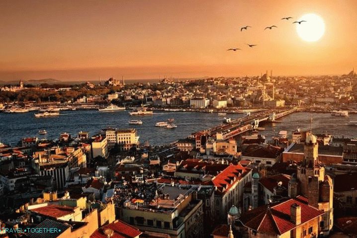 Počasí v Istanbulu v květnu, Golden Horn
