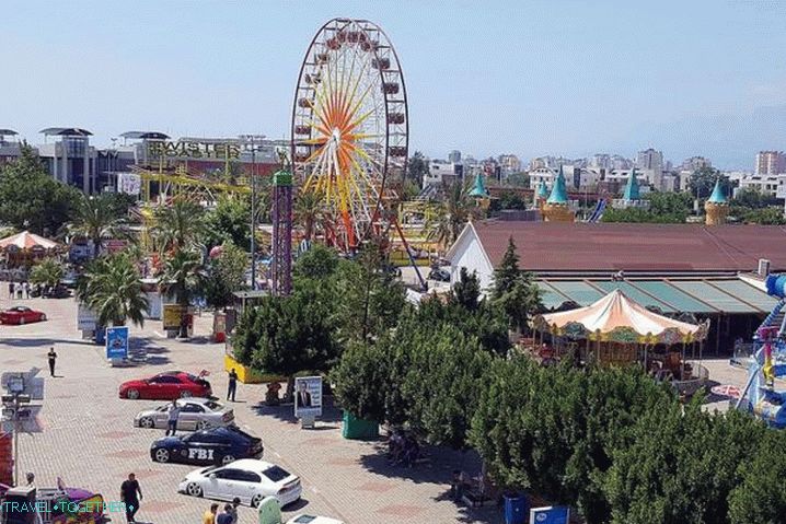 odpočinek s dětmi, Alanya, Luna Park
