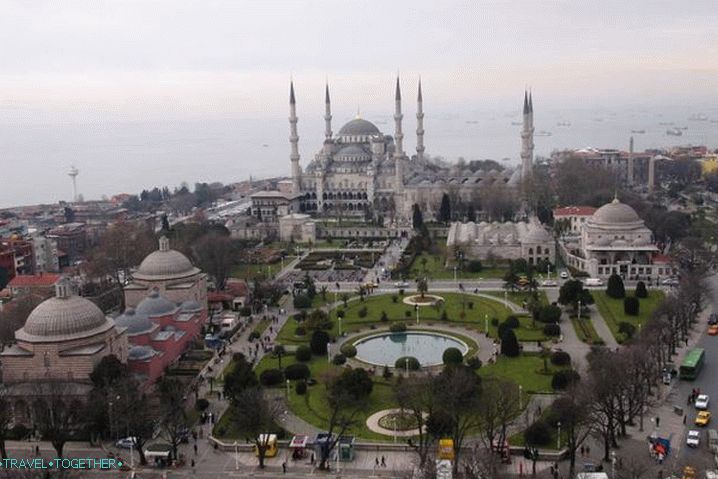 Počasí v Istanbulu v září - District Sultanahmet