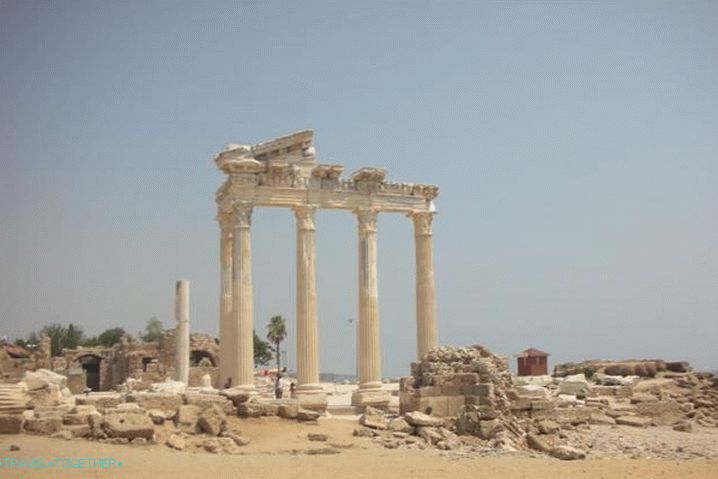 Side, Ancient Ruins in Side
