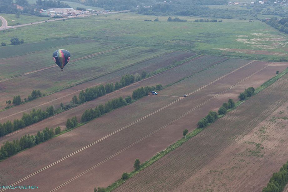 Let balónu končí